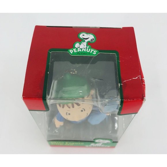 2013 Charlie Brown Lucy And Linus Christmas Ornament Mini Figure Clip On Peanuts - Picture 8 of 16